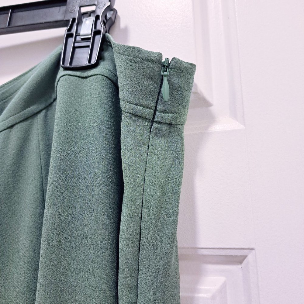 Eileen Fisher Women’s Fluid Silk Crepe Crop Wide Leg Pants Culottes - Picture 5 of 9